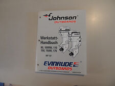 1997 Werkstatthandbuch Johnson Evinrude Außenborder 90 105 115 150 175 PS 60°LV