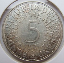 Münze BRD Silberadler 5