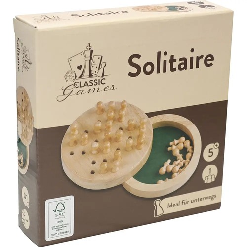 Classic games solitaire holz - classic,