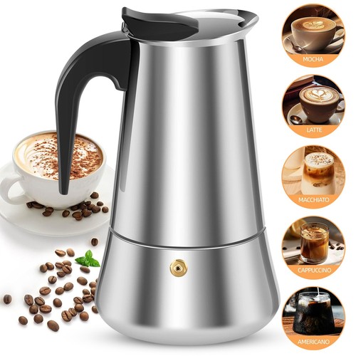 Espressokocher edelstahl - espressokocher,