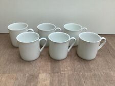 6 x Espresso Tasse weiß