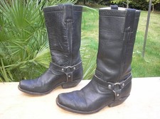 BOTAS ROMERO Cowboystiefel, Bikerboots, Westernstiefel, Gr. 38, Echtleder !!!