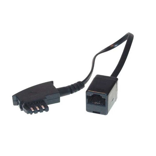 Telefon adapter tae - tae, f-stecker
