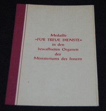 Urkunde - Für treue Dienste -