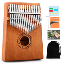 Kalimba Daumenklavier  Kalimba Instrument  C-Dur Kalimba 17 Tasten  Mahagoni