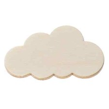 Holz Wolken - 1-60cm Streudeko Basteln Deko Tischdeko