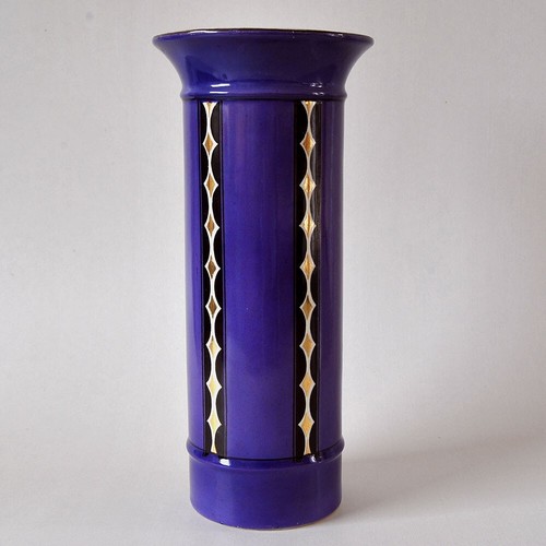 Art déco keramikvase lila - déco, /