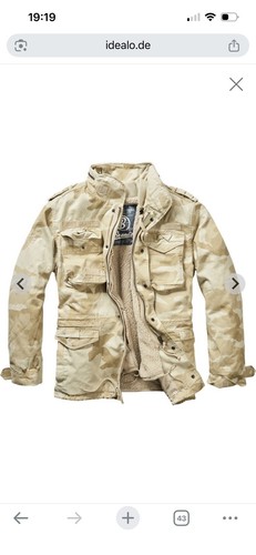 Jacke ist die - brandit, m65