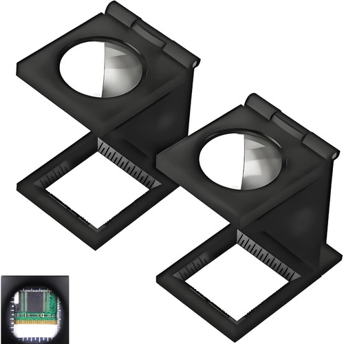 2er set fadenzähler - lupe, 10x