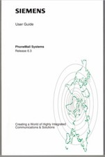 SIEMENS User Guide PhoneMail