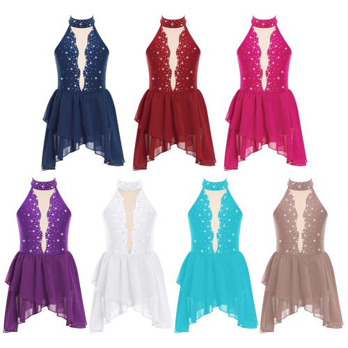 Mädchen patchwork tanzkleid - patchwork,