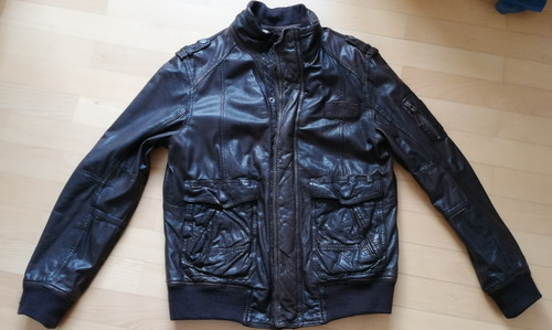 Camp david braune echt leder - camp,