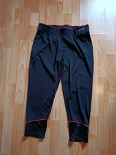 Schwarz pinke dreiviertellange Capri Sportleggings. Von Sports. Sehr guter...