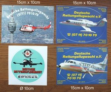 Konvolut 4 Sticker Aufkleber