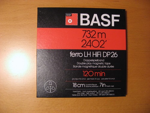 Basf doppelspiel tonband - 1x,