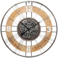 Wanduhr mit Deko-Mechanismus