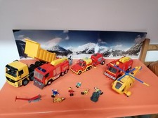 Konvolut Simba Feuerwehrmann Sam Fahrzeuge,Hubschrauber, Feuerwehr, BASTELWARE 