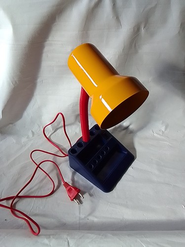 Bürolampe orange blau - blau,