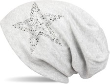 Beanie Mütze mit Strass