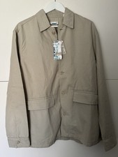 Herrenjacke beige - l, –