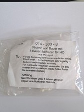 H0 1:87 Figuren Unbemalt Bauer