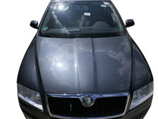 Skoda Octavia 1Z Motorhaube Haube Klappe vorne LF8J grau mit Grill