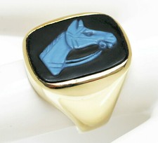 Herrenring 8 Karat 333 Gold