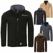 Geographical Norway Usain Fleece Jacke Fleecejacke Teddyfell warm
