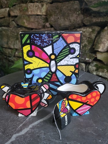Romero britto flying - romero, heart"