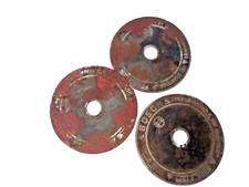 Stoßdämpferbeschriftung