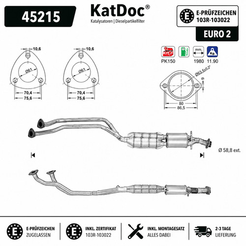 Katalysator für bmw - katalysator,