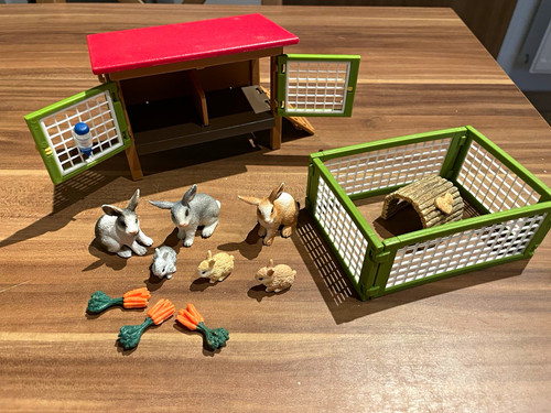 Schleich kaninchenstall - schleich,