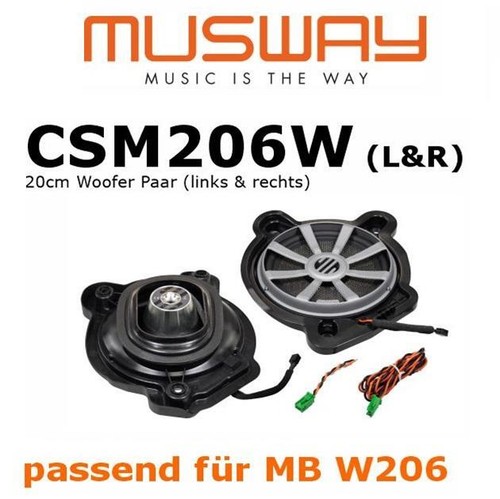 Musway csm206w subwoofer bass - musway,