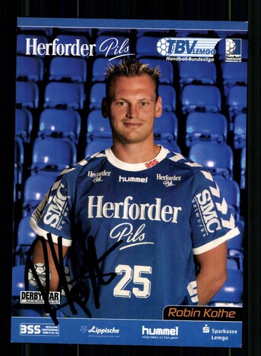 Robin kothe autogrammkarte - robin,