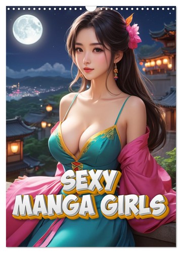Sexy manga girls wandkalender - manga,