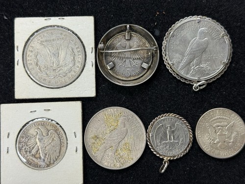 Silber münzen konvolut - silber,