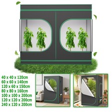 Growzelt Pflanzenzucht Zuchtzelt Box Darkroom für Gewächshaus Indoor Grow Tent