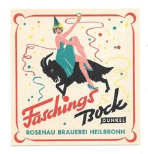 Bieretikett rosenau brauerei - bieretikett, rosenau-brauerei