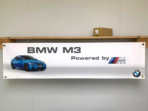 Bmw banner sportwagen - m3, m