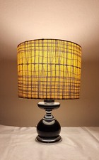 Tischlampe 70er Fuß Keramik