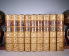 1880 The Letters of Horace Walpole 1st Cunningham Ed Rothschild's Library Set