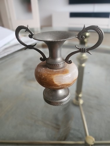 Vintage onyx vase - vase, und