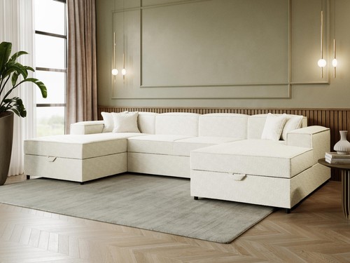 Wohnlandschaft aloysi boucle - u,