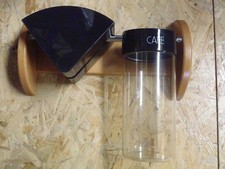 Emsa Galerie Kaffeedose, Kaffeefilter in schwarz  Holz Buche scandic