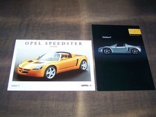 TOPRARITÄT Zwei Herrliche Prospekte Opel Speedster von 1999 2003 !!!
