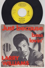 Larry williams boss lovin - williams, *