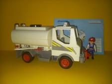 Playmobil 3173 Tankwagen RAR Vintage mit Anleitung aber unvollständig 