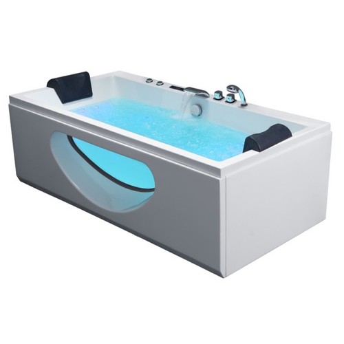 Whirlpoolwanne 180x90 weiß - whirlpoolwanne, cm