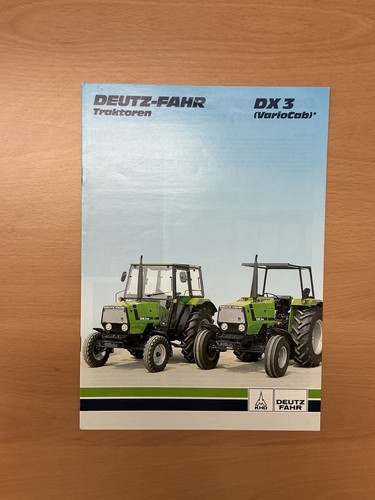 Orig deutz fahr dx3 traktor - orig.,