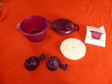 Tupperware Reis-Meister 2,2 L I 56  + 2 Förmchen Reis Mikrowelle Lila Reismeiste